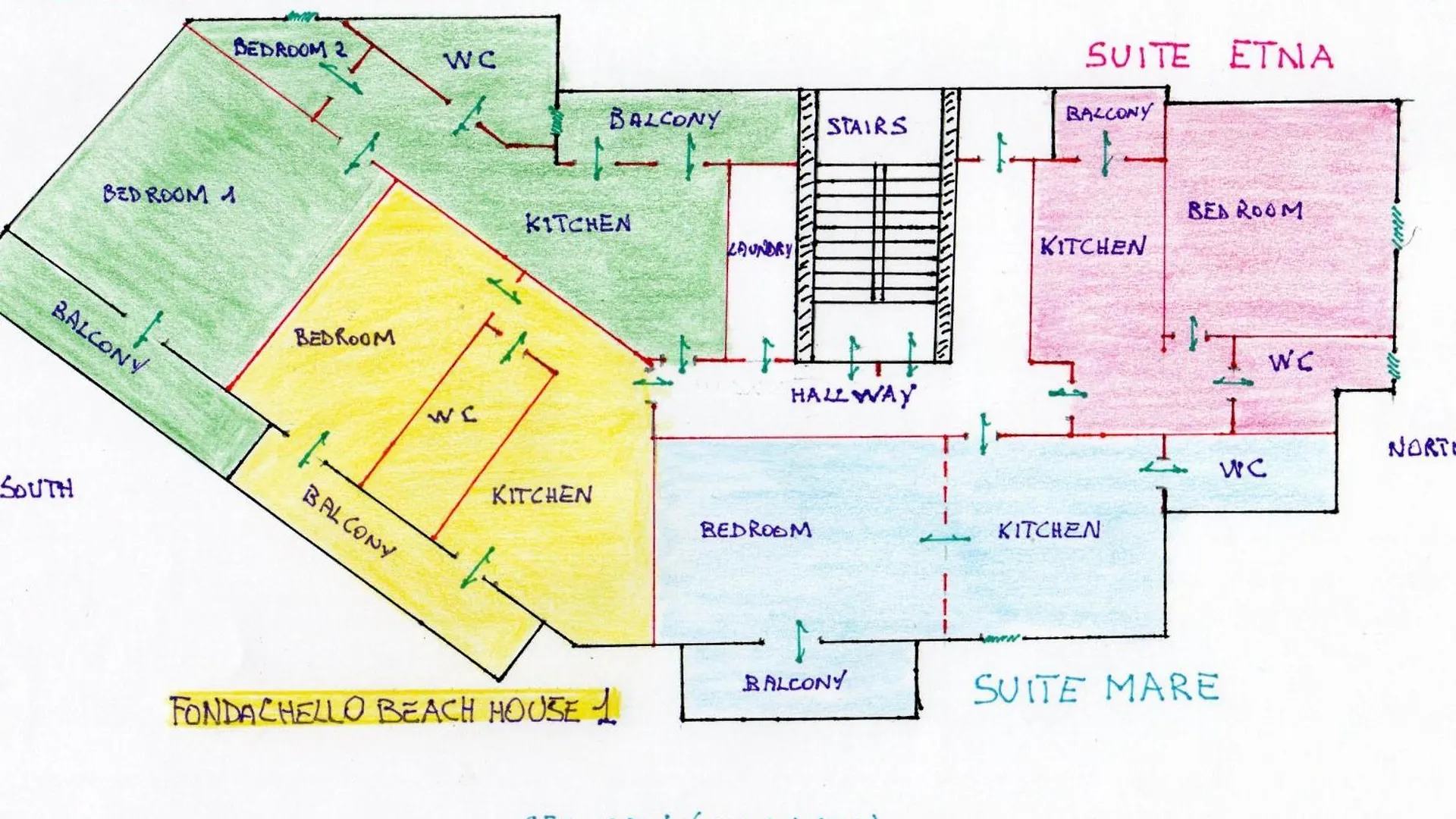 דירה Fondachello Beach House1 - Fondachello-Apartments Com
